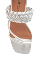 Kadın Beyaz Topuklu Terlik | Derimod