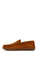 Erkek Taba Süet Deri Casual Loafer | Derimod