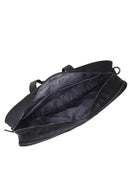 Male Black Fabric Briefcase | Derimod