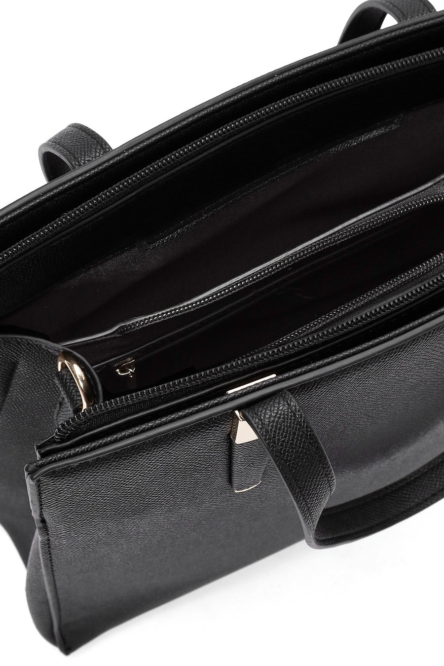 Women's Black Long Strap Classic Handbag