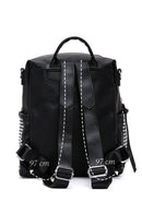 Women's Black Long Strap Backpack | Derimod