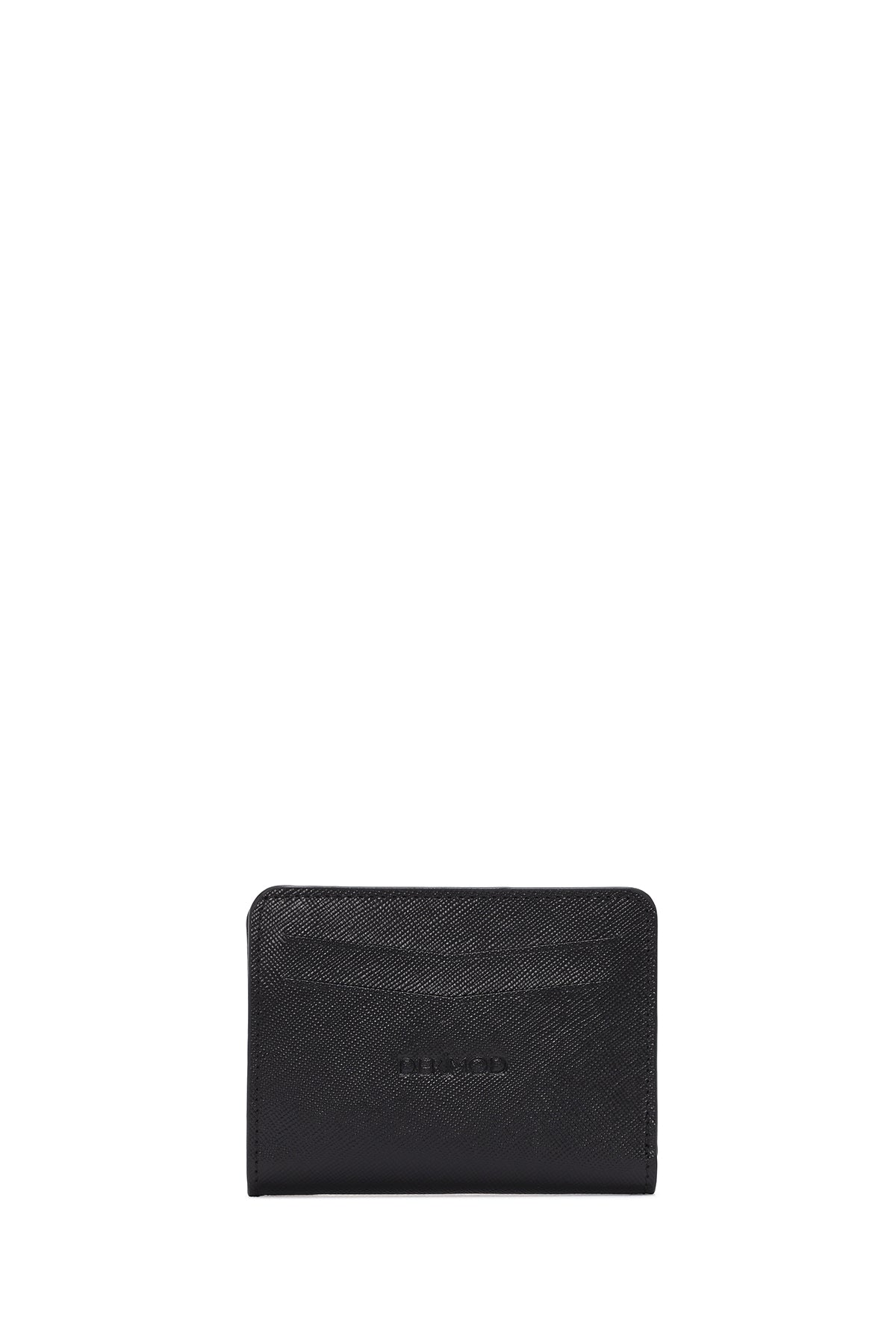 Men's Black Faux Leather Card Holder 000A2D3140CV | Derimod