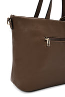 Women's Brown Long Strap Plush Handbag | Derimod