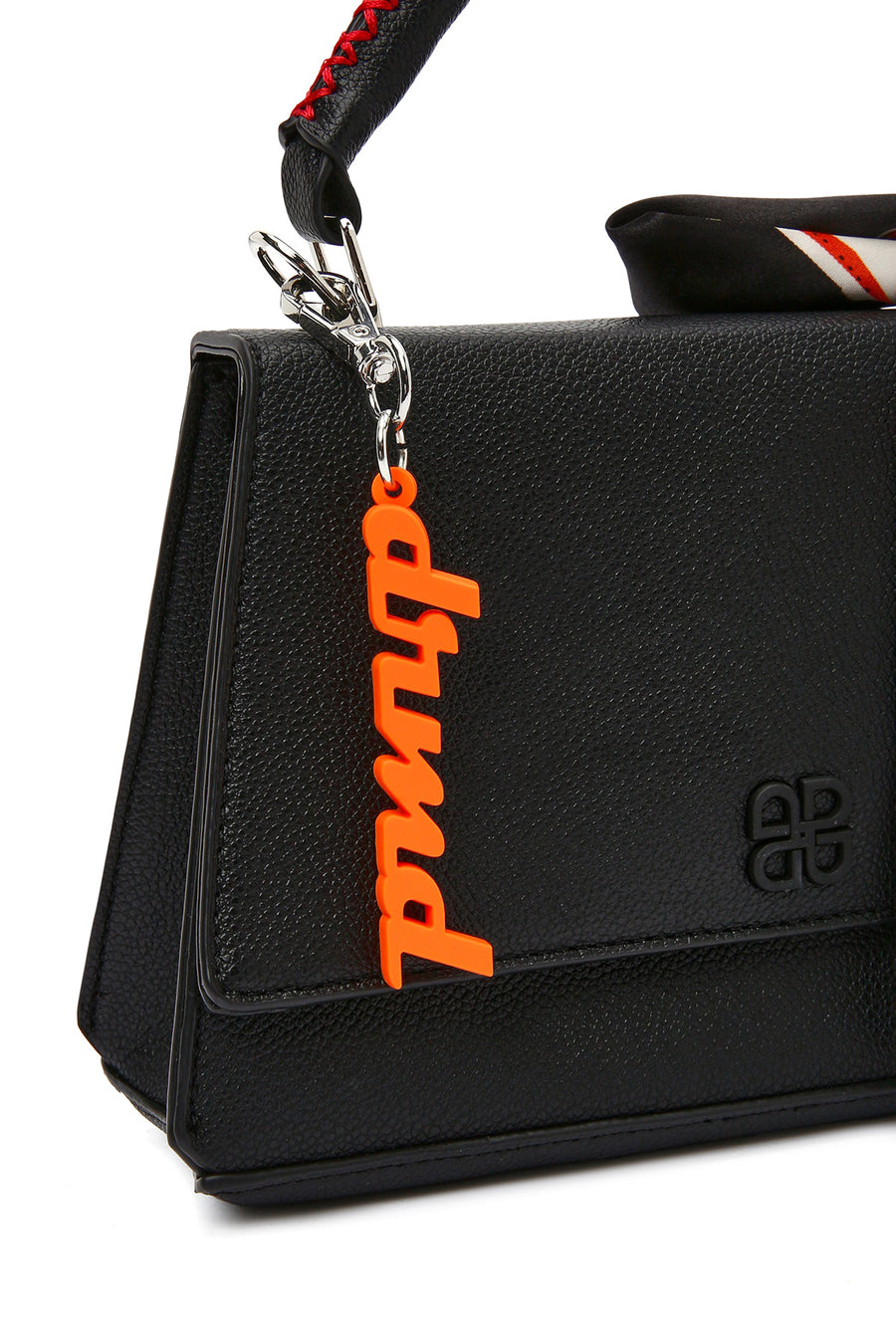Woman Black Long Strap Classic Shoulder Bag