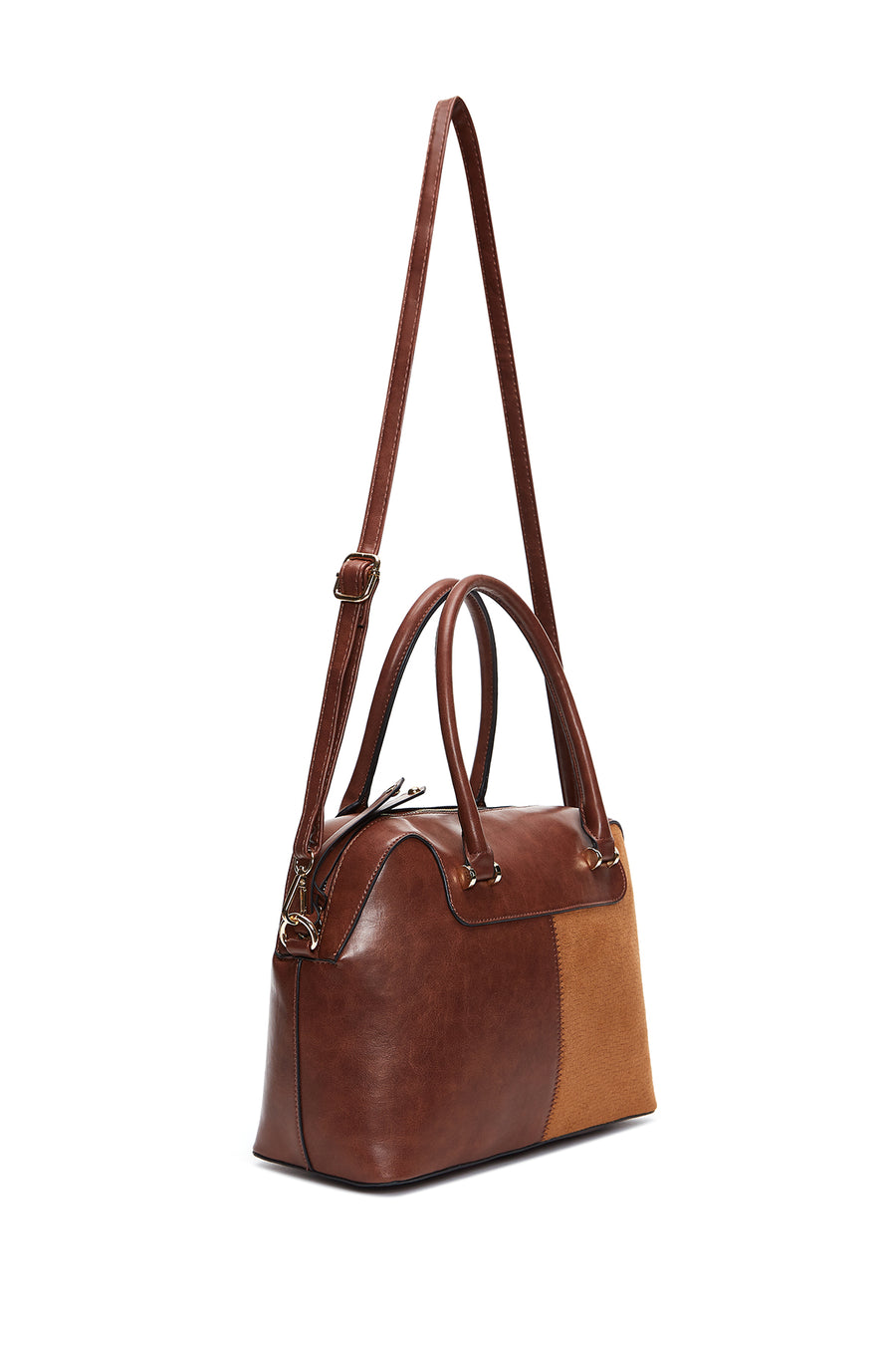 Women's Brown Classic Shoulder Bag