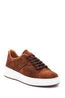 Men's Leather Suede Sneaker | Derimod