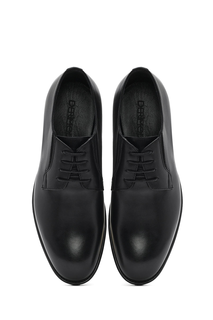 Men's Black Leather Classic Shoes