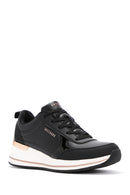 Skechers Women's Black Fine Shine Thick Soled Sneaker | Derimod