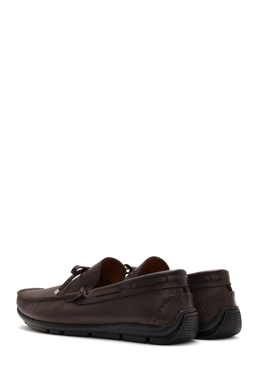 Men's Brown Tassel Leather Loafer