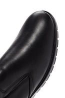 Derimod Fly Men's Black Leather Casual Loafer | Derimod