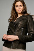 Kelly Women's Leather Jacket | Derimod