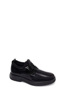 Male Black Lace-up Leather Casual Shoes | Derimod