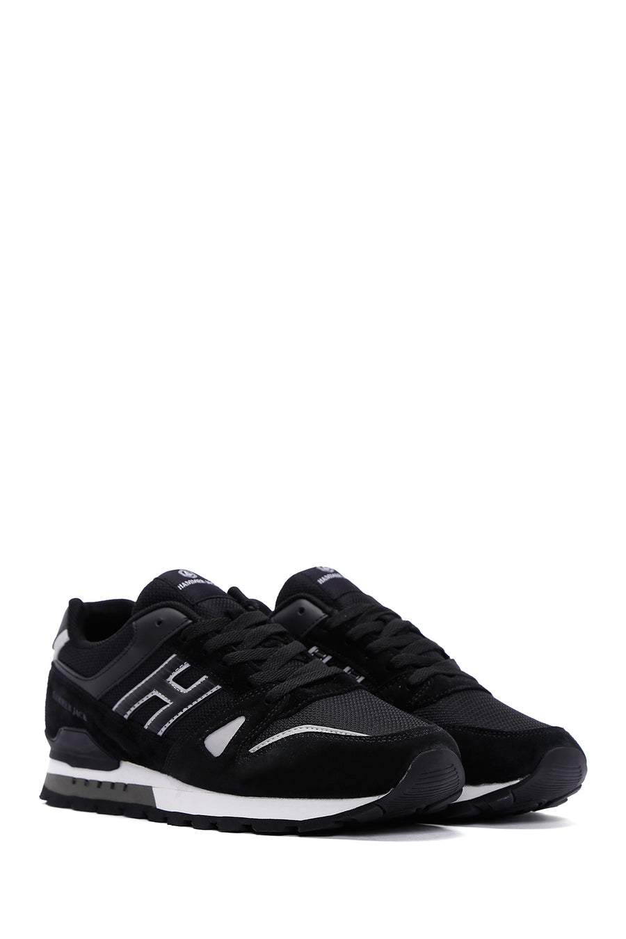 Hammer Jack Men's Black Leather Sneaker