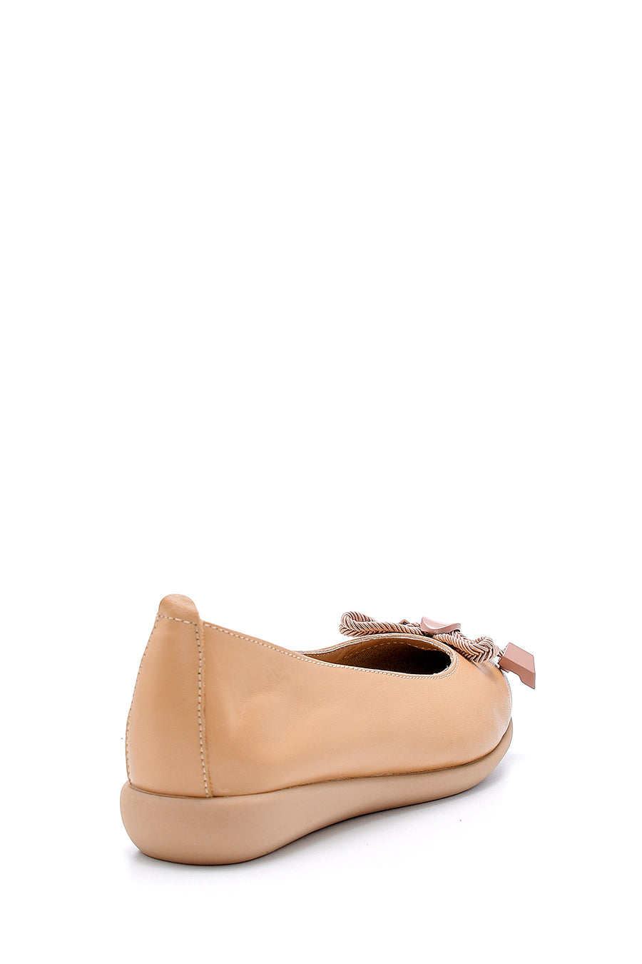 Women's Leather Bow Ballerina Ballet