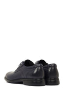 Men's Navy Blue Lace-up Classic Leather Shoes | Derimod
