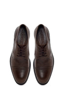 Male Brown Lace-up Leather Casual Shoes | Derimod