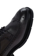 Men's Gray Leather Casual Shoes | Derimod