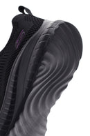 Skechers Women's Black Bobs Squad Chaos - Face Off Lace-up Sneaker | Derimod