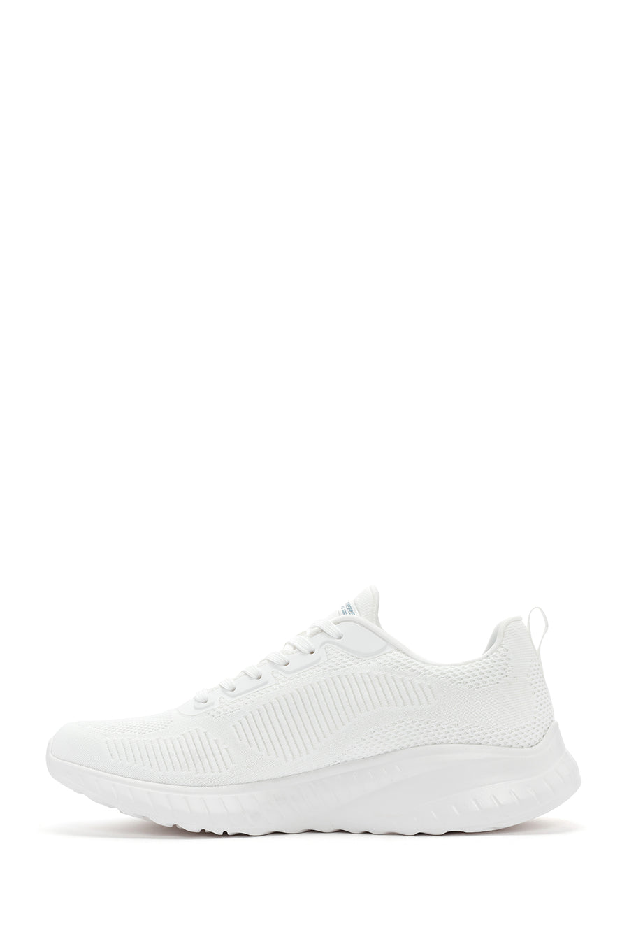 Skechers Kadın Beyaz Bobs Squad Chaos Bağcıklı Sneaker