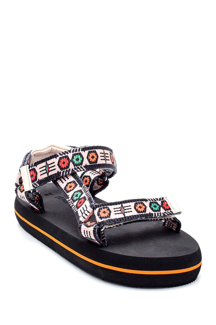 Women's Beige Flat Sandals