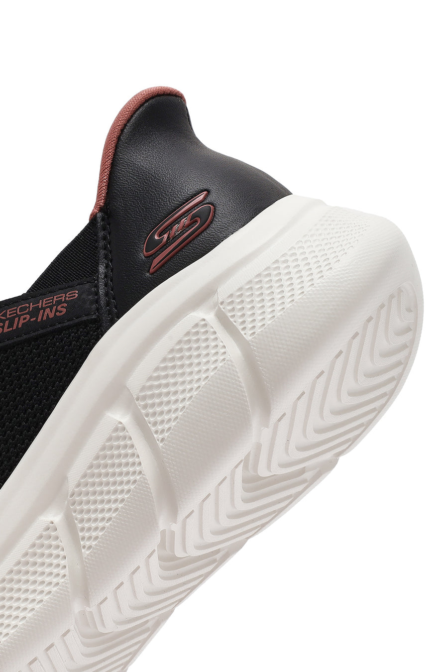 Skechers Kadın Siyah Bobs B Flex - Fan Fav Kalın Tabanlı Kumaş Sneaker