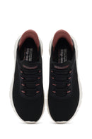 Skechers Kadın Siyah Bobs B Flex - Fan Fav Kalın Tabanlı Kumaş Sneaker | Derimod