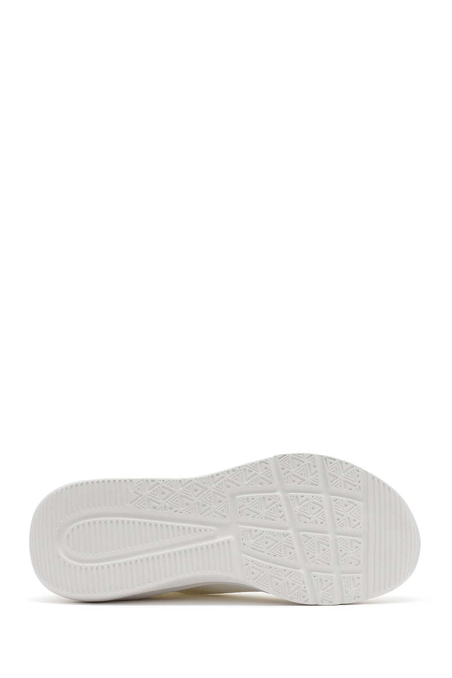 Skechers Women's White Bobs B Love - True Delight Lace-Up Chunky Sole Fabric Sneakers