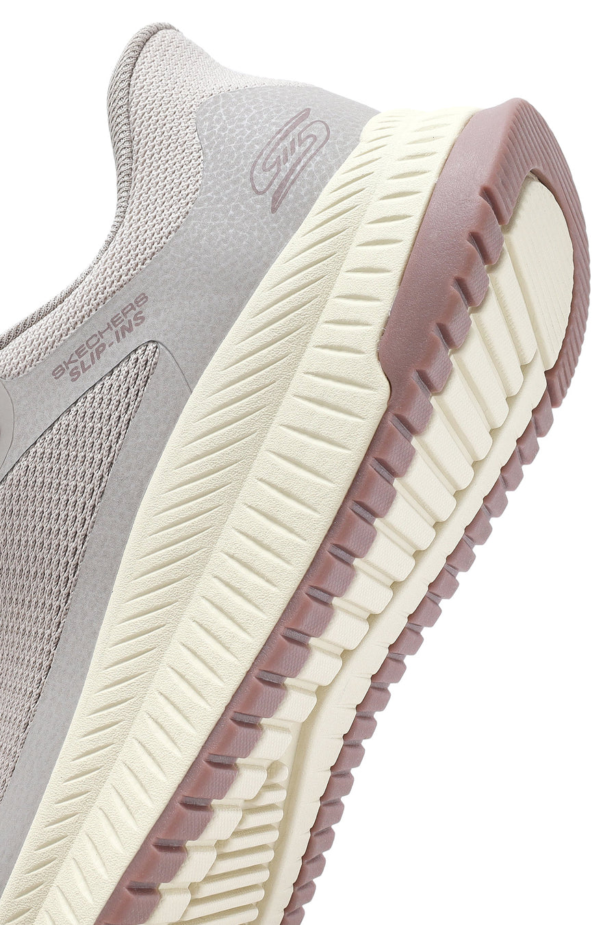 Skechers Erkek Bej Bobs Squad 4 Bağcıklı Kalın Tabanlı Kumaş Sneaker