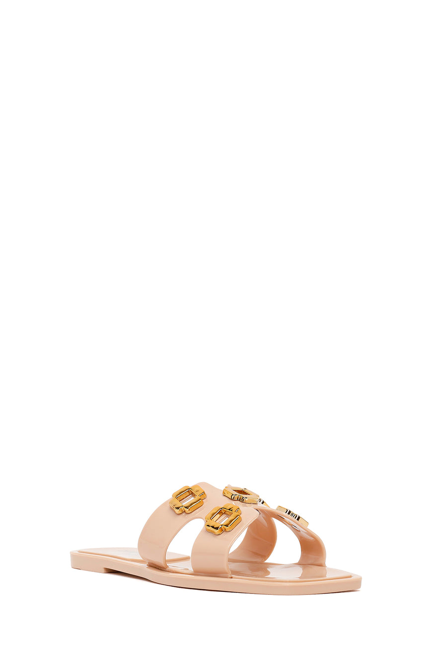 Woman Beige Jelly Slipper