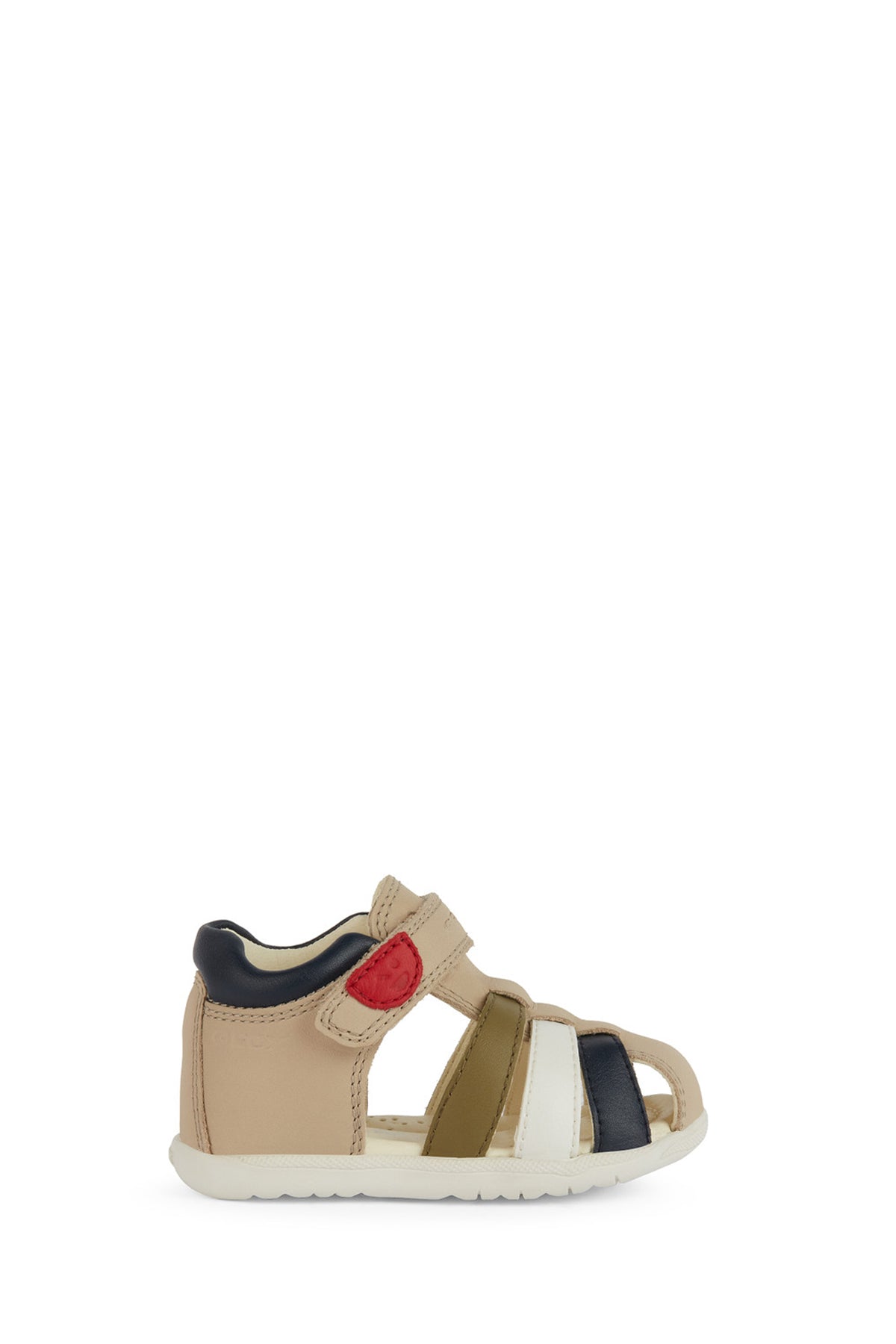 Geox Baby Boy Multicolored Macchia Strappy Leather Sandals B254VA085BCC5244 | Derimod