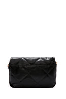 Women's Black Long Strap Quilted Shoulder Bag | Derimod