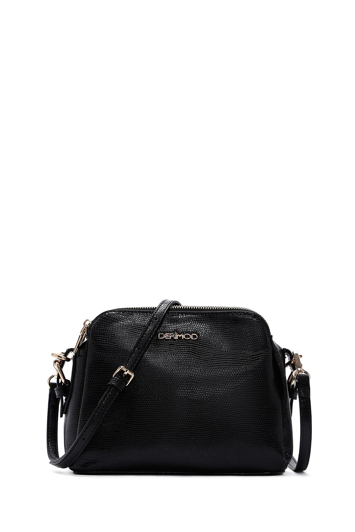 Women's Black Long Strap Crossbody Bag 23WBD2805KR | Derimod