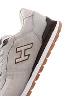 Hammer Jack Men's Beige Peru Suede Leather Sneaker | Derimod