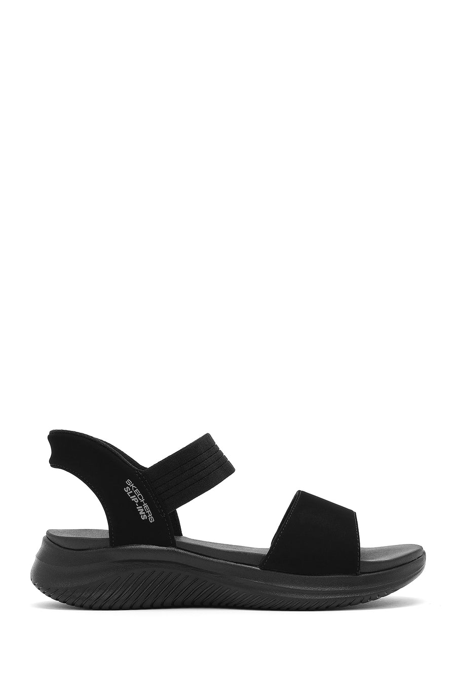 Skechers Kadın Siyah Ultra Flex 3.0 - Summerville Kalın Tabanlı Sandalet 119804 BBK | Derimod