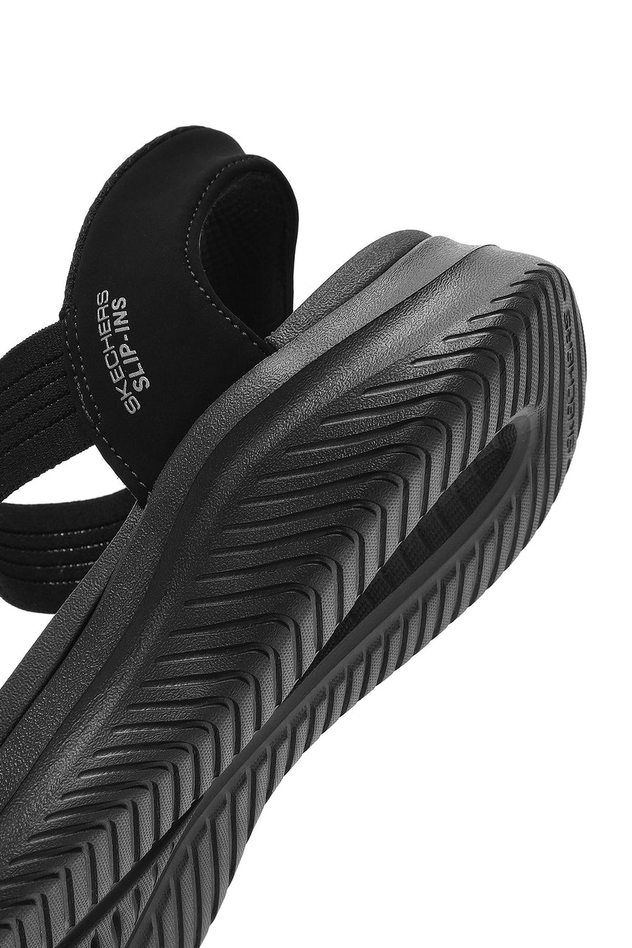 Skechers Kadın Siyah Ultra Flex 3.0 - Summerville Kalın Tabanlı Sandalet