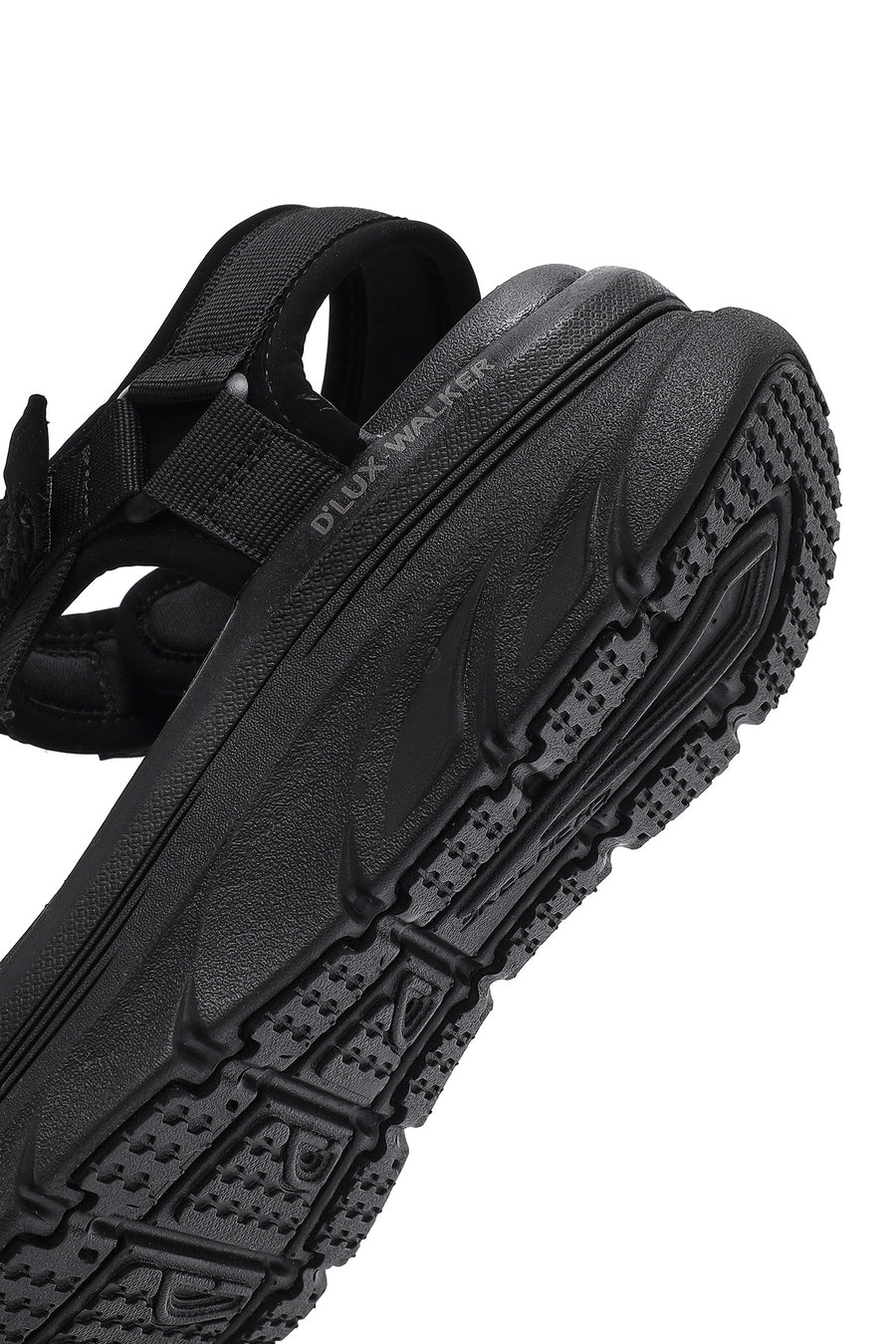 Skechers Kadın Siyah D'lux Walker - Pretty Field Kalın Tabanlı Sandalet