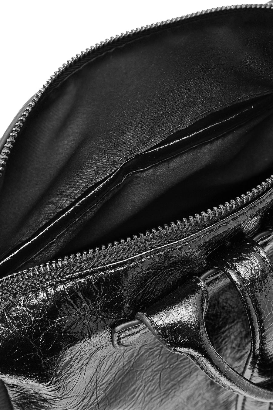 Women's Black Shoulder Strap Casual Backpack