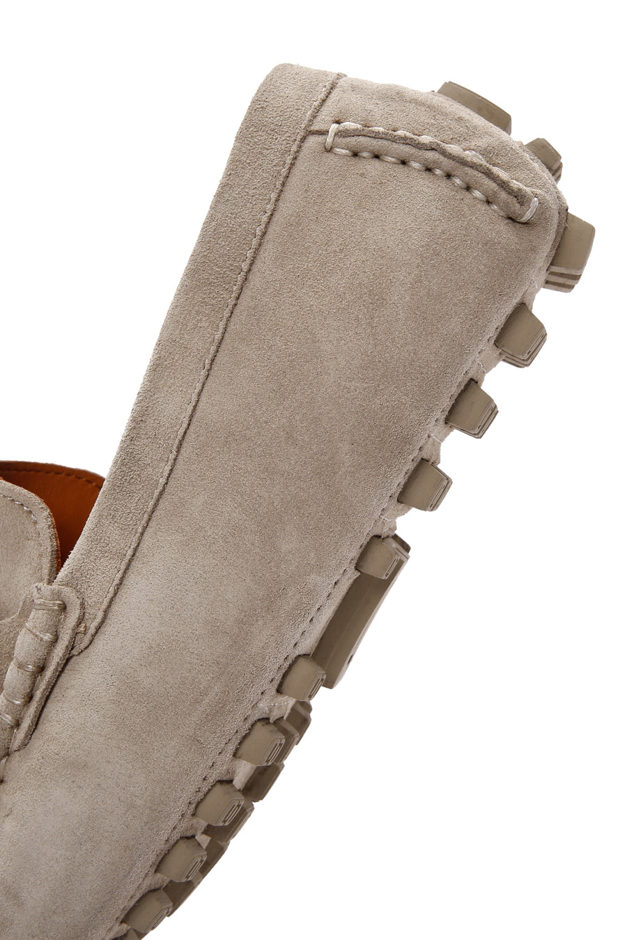 
Men's Beige Suede Leather Loafer
