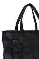 Women's Black Knitted Handbag | Derimod