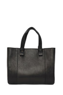 Women's Black Long Strap Leather Shoulder Bag | Derimod