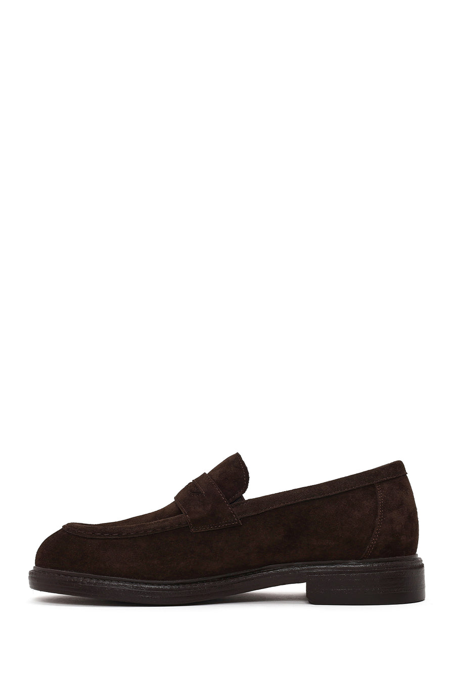 Derimod Black Erkek Kahverengi Süet Deri Loafer