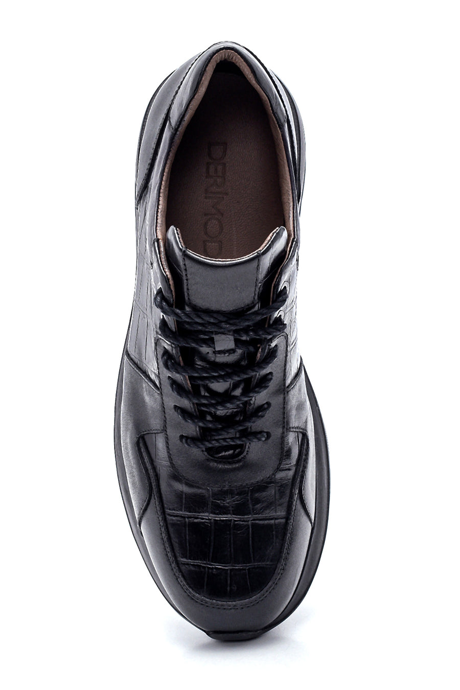 Erkek Deri Kroko Sneaker
