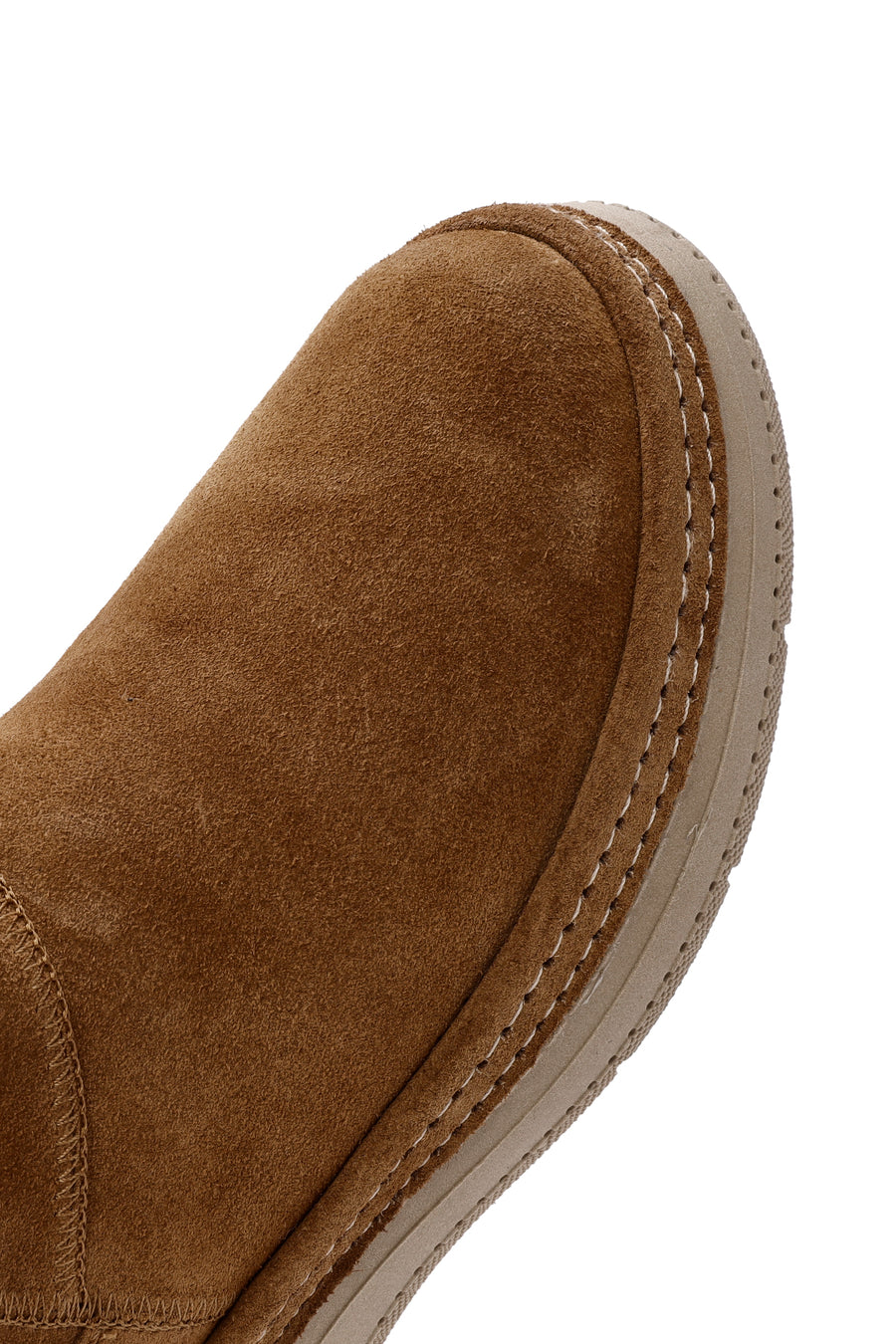 Women's Tan Suede Leather Boots