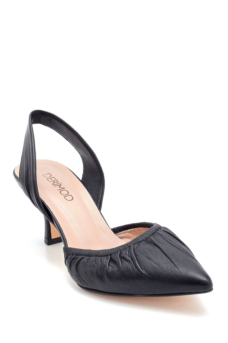 Women's Leather Heeled Sandals
