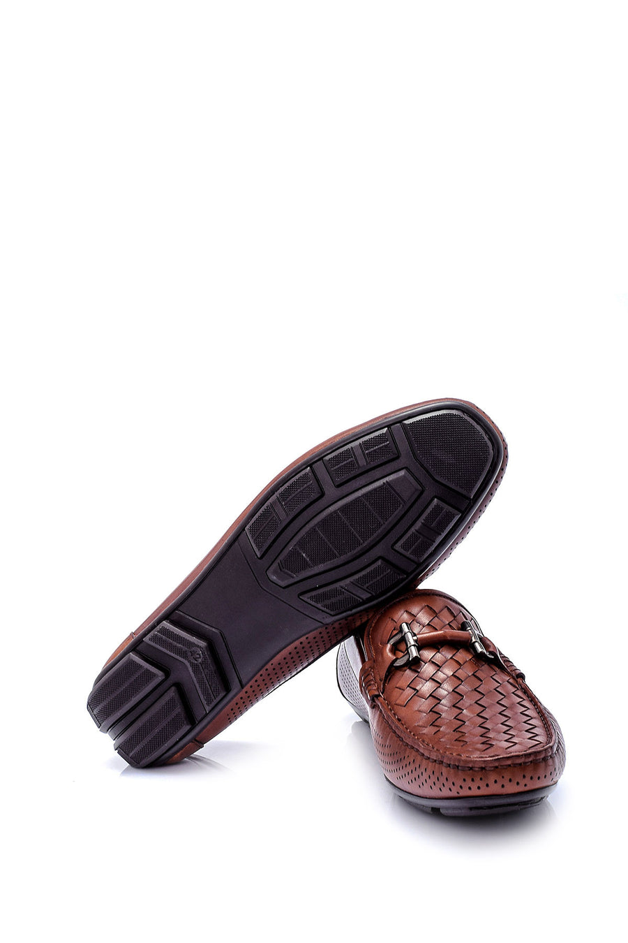 Men's Buckled Leather Loafer