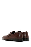 Men's Brown Leather Classic Loafer | Derimod