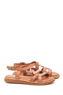 Women's Leather Comfort Sandals | Derimod