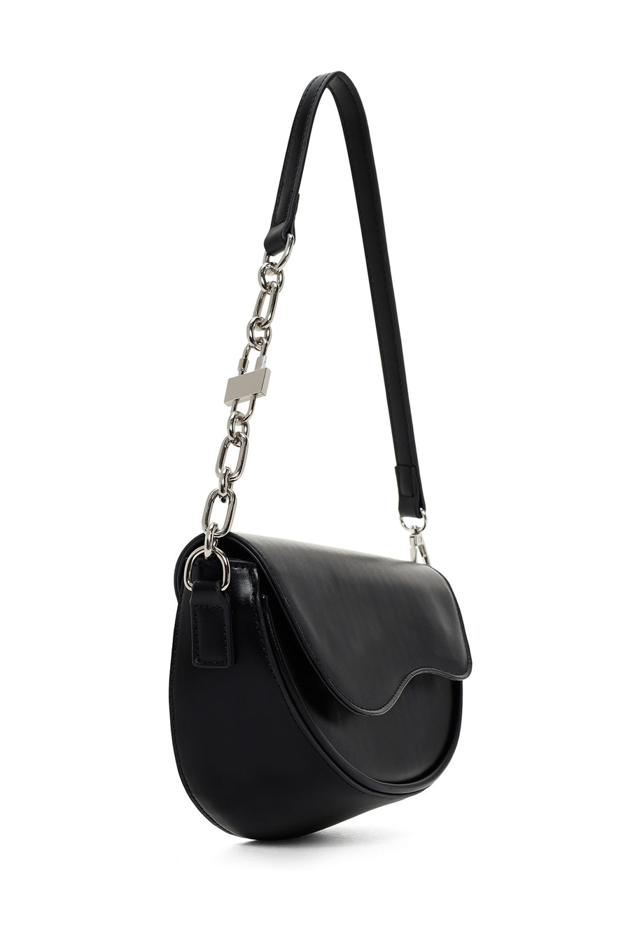 Women's Black Classic Shoulder Bag
