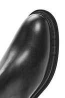 Men's Black Leather Chelsea Boots | Derimod