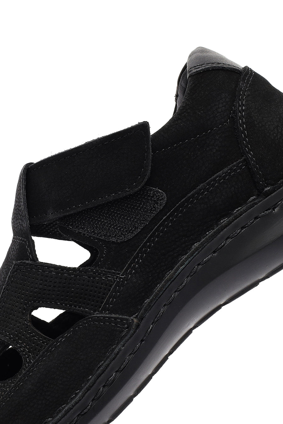 
Men's Black Nubuck Leather Casual Shoes
